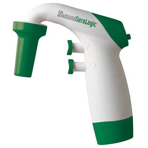 Globe Scientific Pipette, Diamond SeroLogic, Motorized Serological Pipette Controller, Rechargeable, with EU plug Image